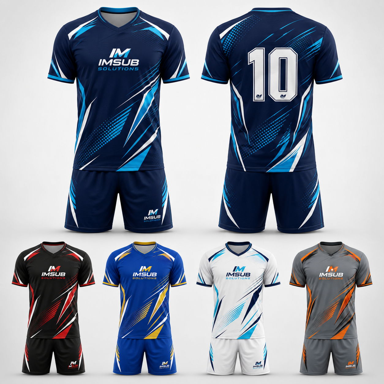 Uniforme de futball soccer IMSUB Solutions