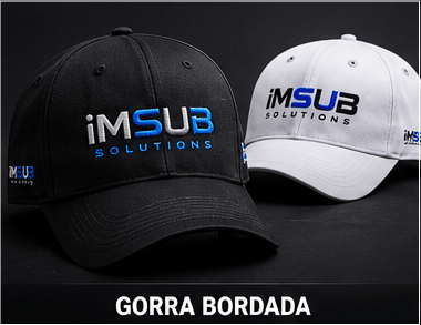Gorras bordadas